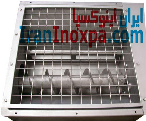 قیف KIBER NTEA مونو پمپ استیل مجهز به فیدر اینوکسپا INOXPA